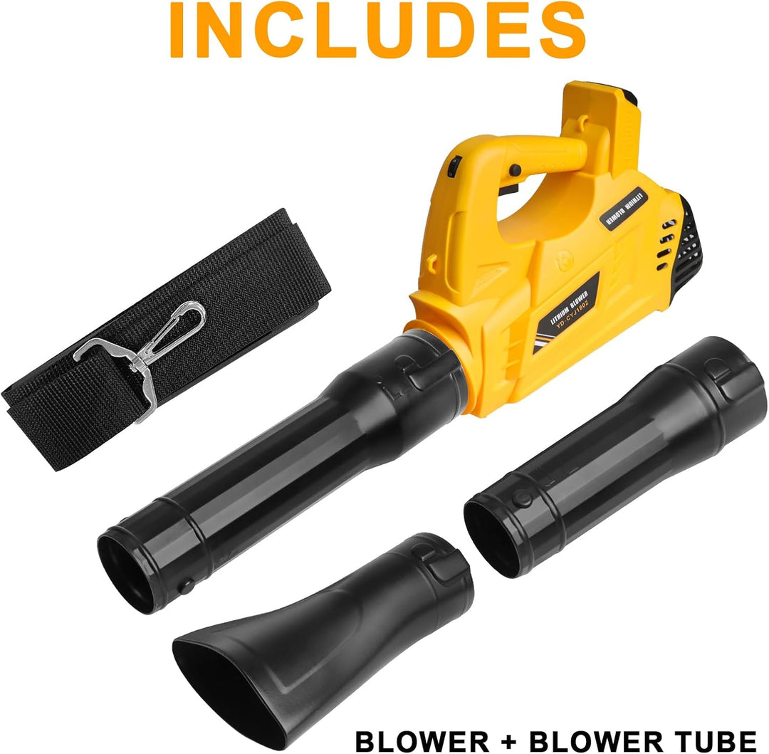 Akku-Laubbläser für Dewalt Akku 18V für Garten &amp; Rasen-Staub (ohne akku) | 6-stufig,Einrastfunktion,