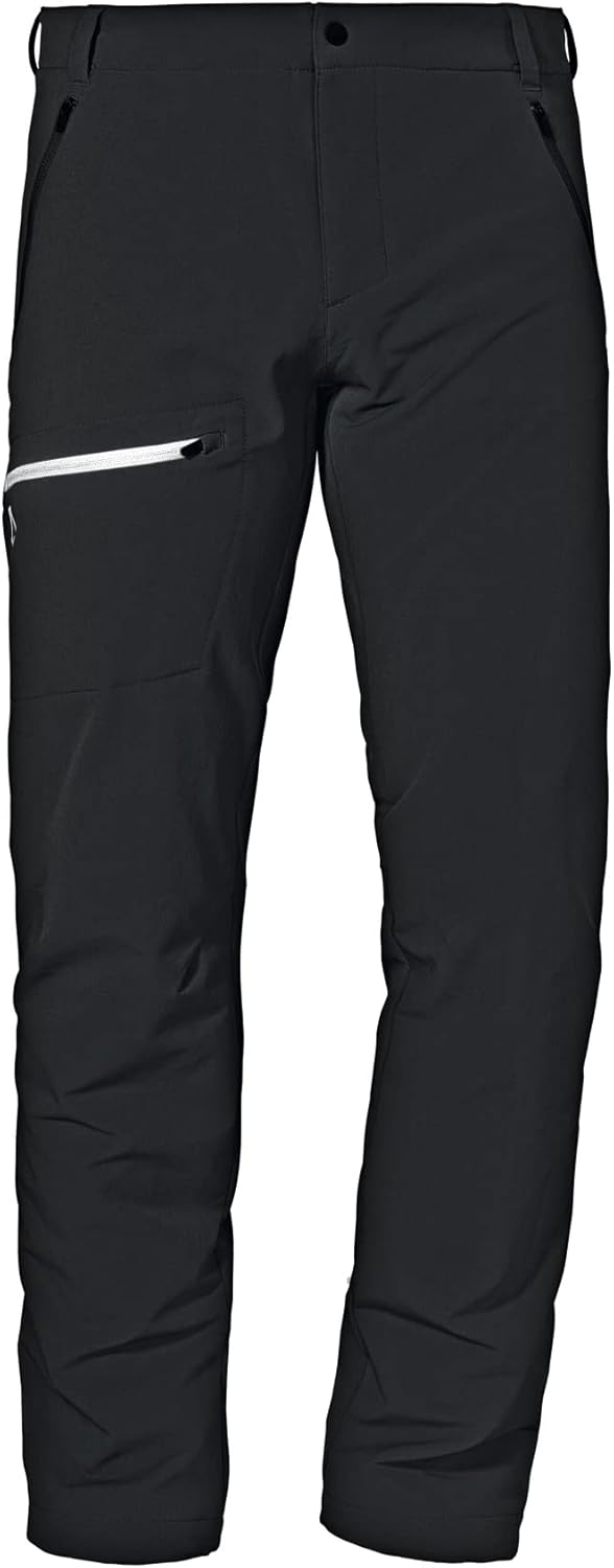 Schöffel Herren Pants Folkstone Warm M, warme Wanderhose mit 4 Wege-Stretch, wasserabweisende Thermo