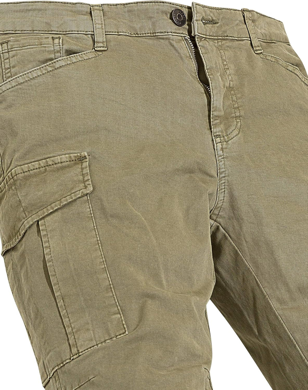 Yazubi Jayden - Herren Cargo Hose - Baumwoll Cargo Jeans 29W / 30L Grün (Dusky Green 170517), 29W /
