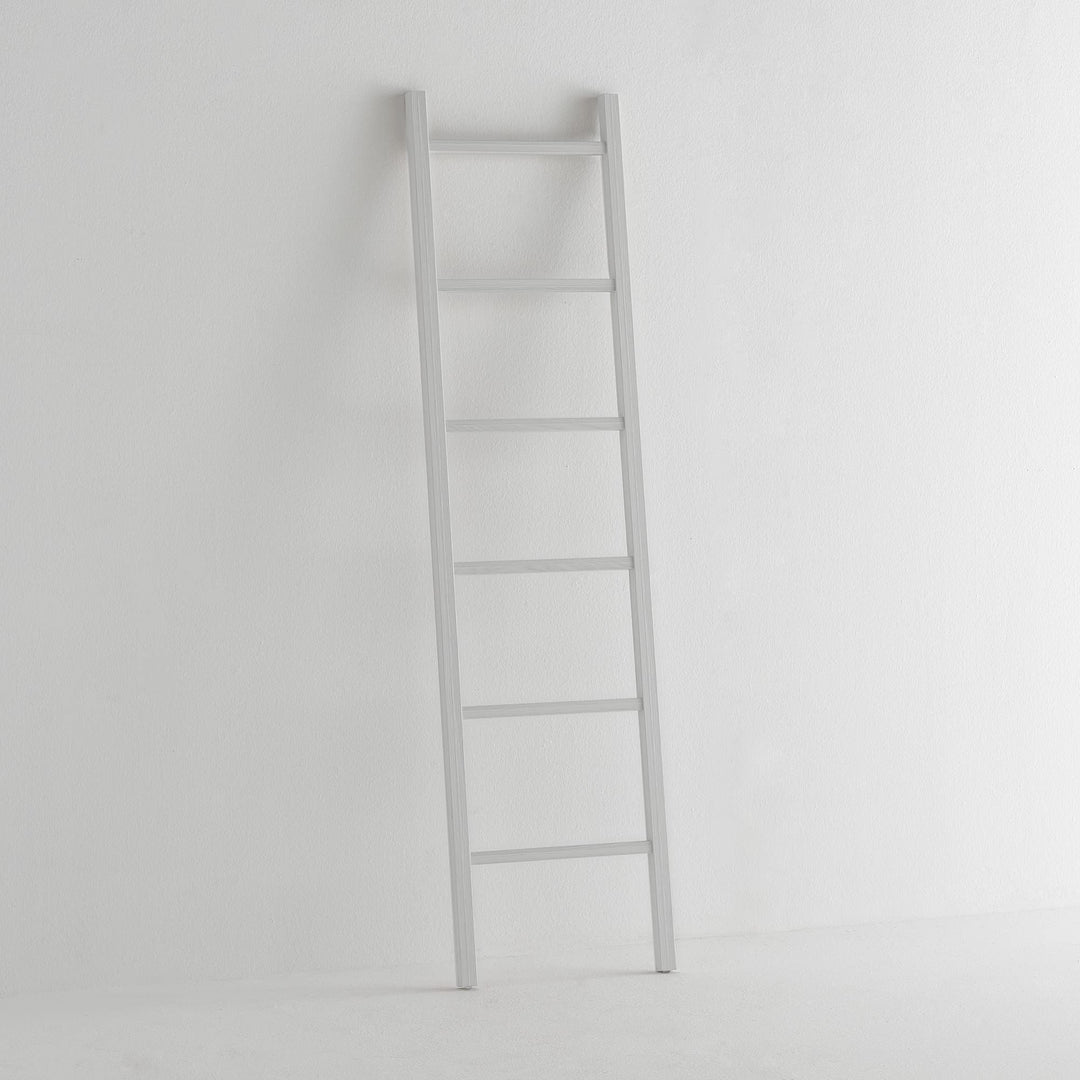 ARHome Dekorative Leiter, 160 x 40 cm, Esche Weiss, Handtuchhalter, Made in Italy Esche Weiss 160 X