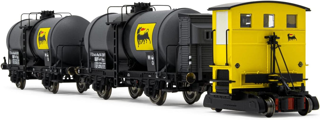 Rivarossi - Agip Sogliola YEL Two 2-Achsen Agip Tank Wagons (9/21) * - RIV-HR2877