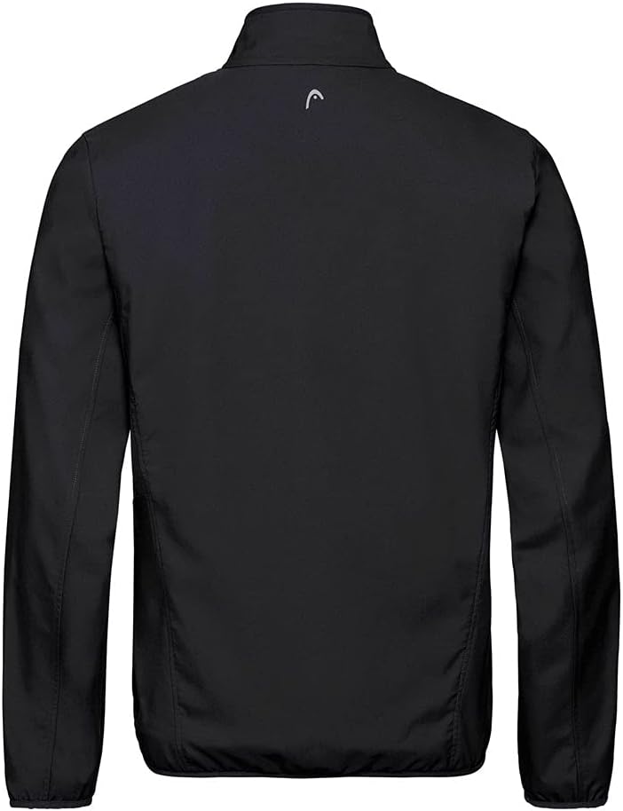 HEAD Herren Club Jacket M Tracksuits S Schwarz, S Schwarz
