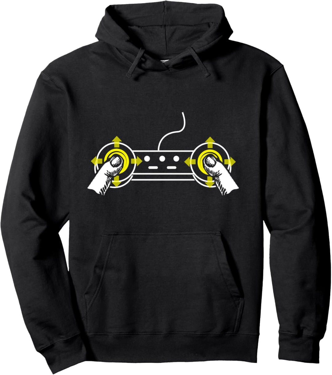 Boobs Game Controller | Funny Female Video Gamer Gift Pullover Hoodie