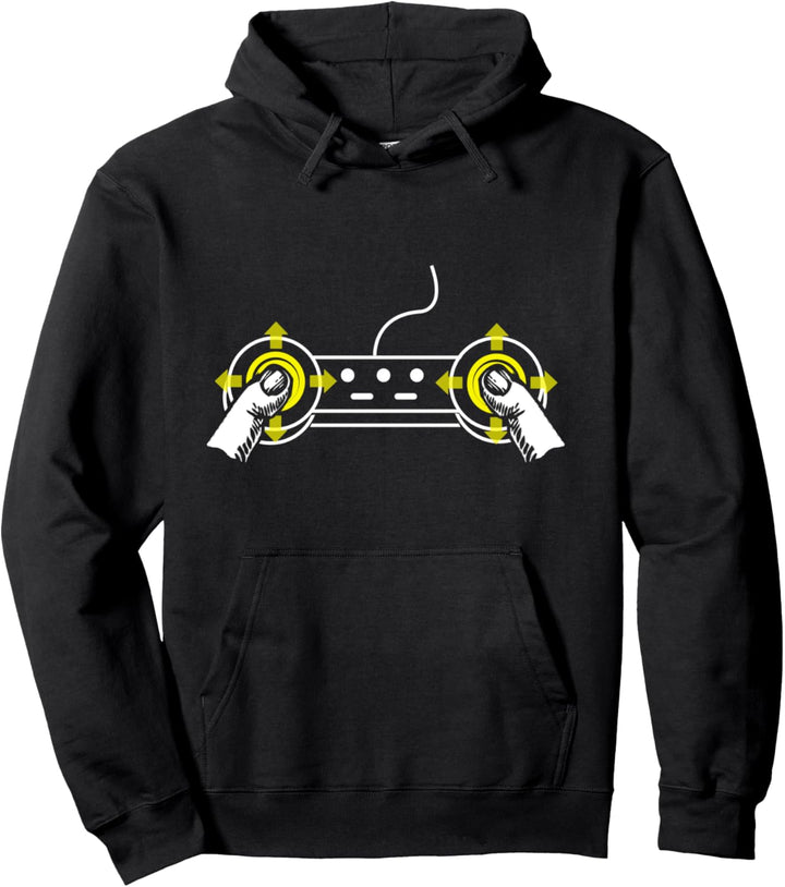 Boobs Game Controller | Funny Female Video Gamer Gift Pullover Hoodie