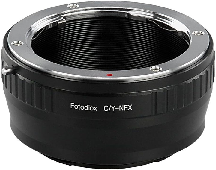 Fotodiox Lens Mount Adapter Compatible with Contax/Yashica (CY) Lenses on Sony E-Mount Cameras Conta