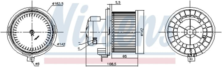 Nissens 87415 Heizung