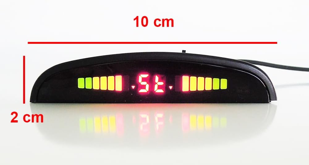 Proxel - Unsichtbare elektromagnetische Parksensoren, hinten, EPS-Dual 4.0 mit Display, ohne Bohren