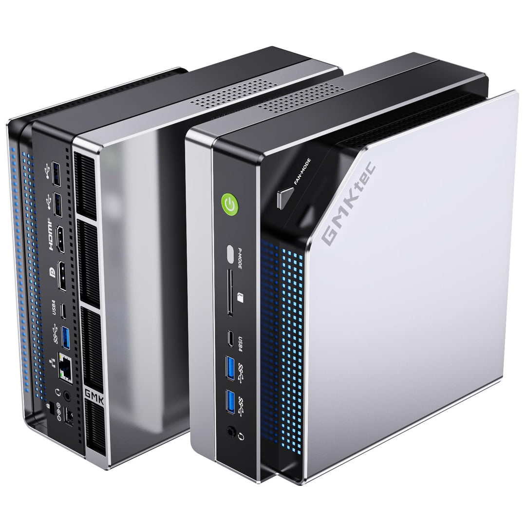 GMKtec EVO-X2 AI Mini-PC AMD Ryzen AI Max+ 395 (bis zu 5,1GHz) Mini Gaming PC, 64GB LPDDR5X 8000MHz