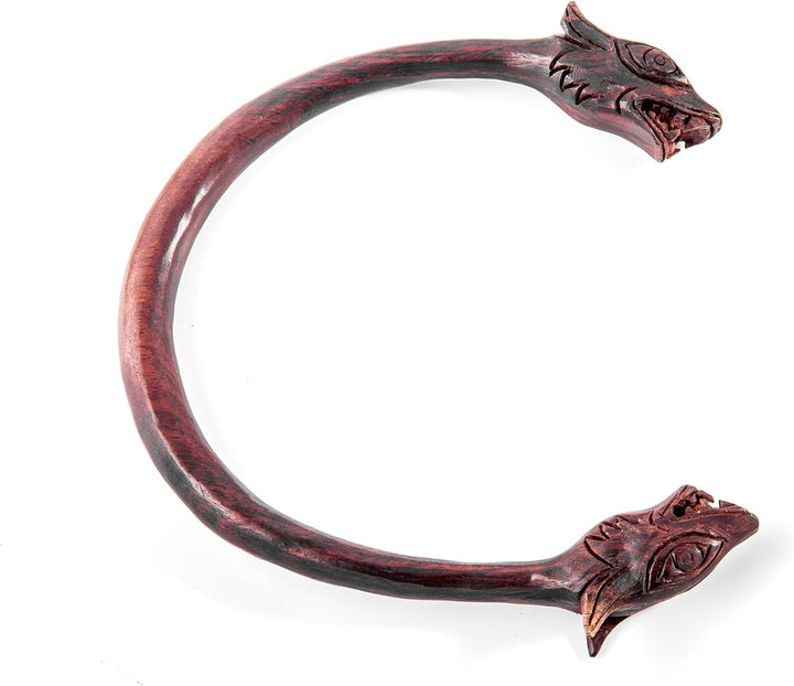 Windalf Keltischer Torques Celtic Dogs Ø 13.5 cm aus Holz