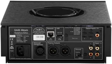 Naim Uniti Atom 2 x 40 Watt Stereo Netzwerkverstärker DAC Burr-Brown WLAN AC/Bluetooth aptX Google C