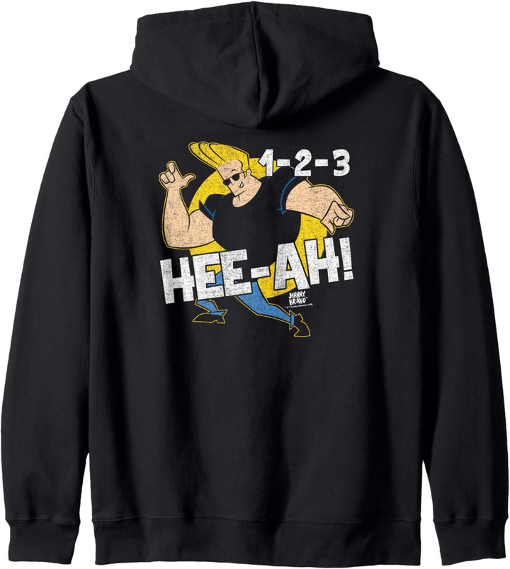 Johnny Bravo 123 Kapuzenjacke