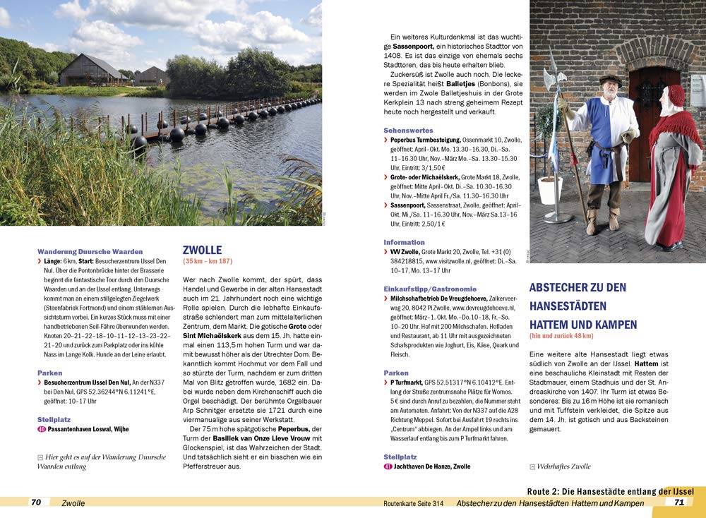 Reise Know-How Wohnmobil-Tourguide Niederlande: Die schönsten Routen, Taschenbuch