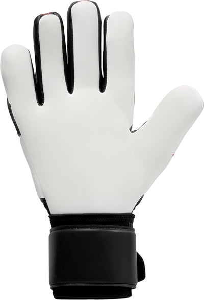 uhlsport Unisex Jugend Powerline Supersoft Hn Fussball Torwarthandschuhe 4.5 schwarz/rot/weiss, 4.5