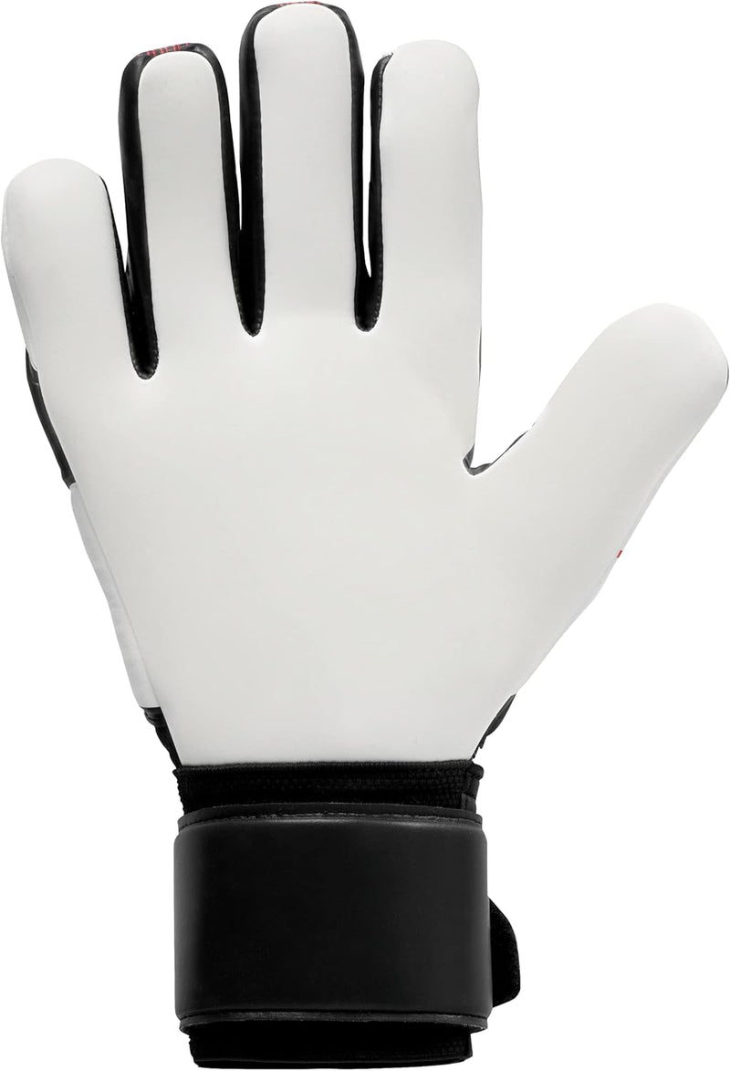 uhlsport Unisex Jugend Powerline Supersoft Hn Fussball Torwarthandschuhe 4.5 schwarz/rot/weiss, 4.5