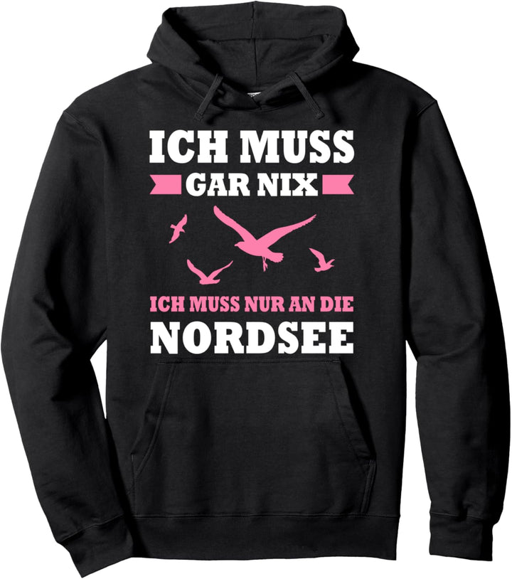 Nordsee Nordseeküste Meer Pullover Hoodie