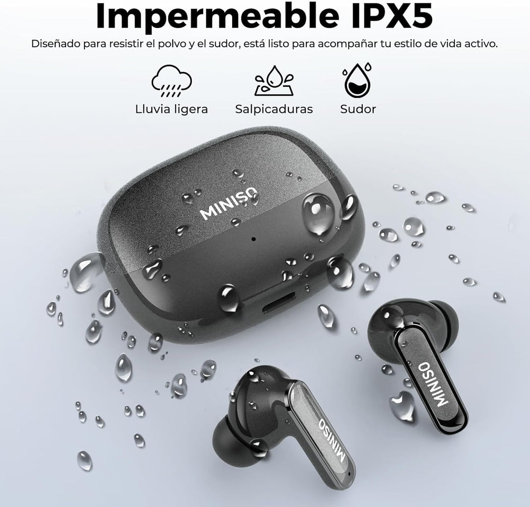 MININSO MS106 AI Übersetzer Kopfhörer Bluetooth 6.0, Übersetzungskopfhörer in Echtzeit mit 150 Sprac