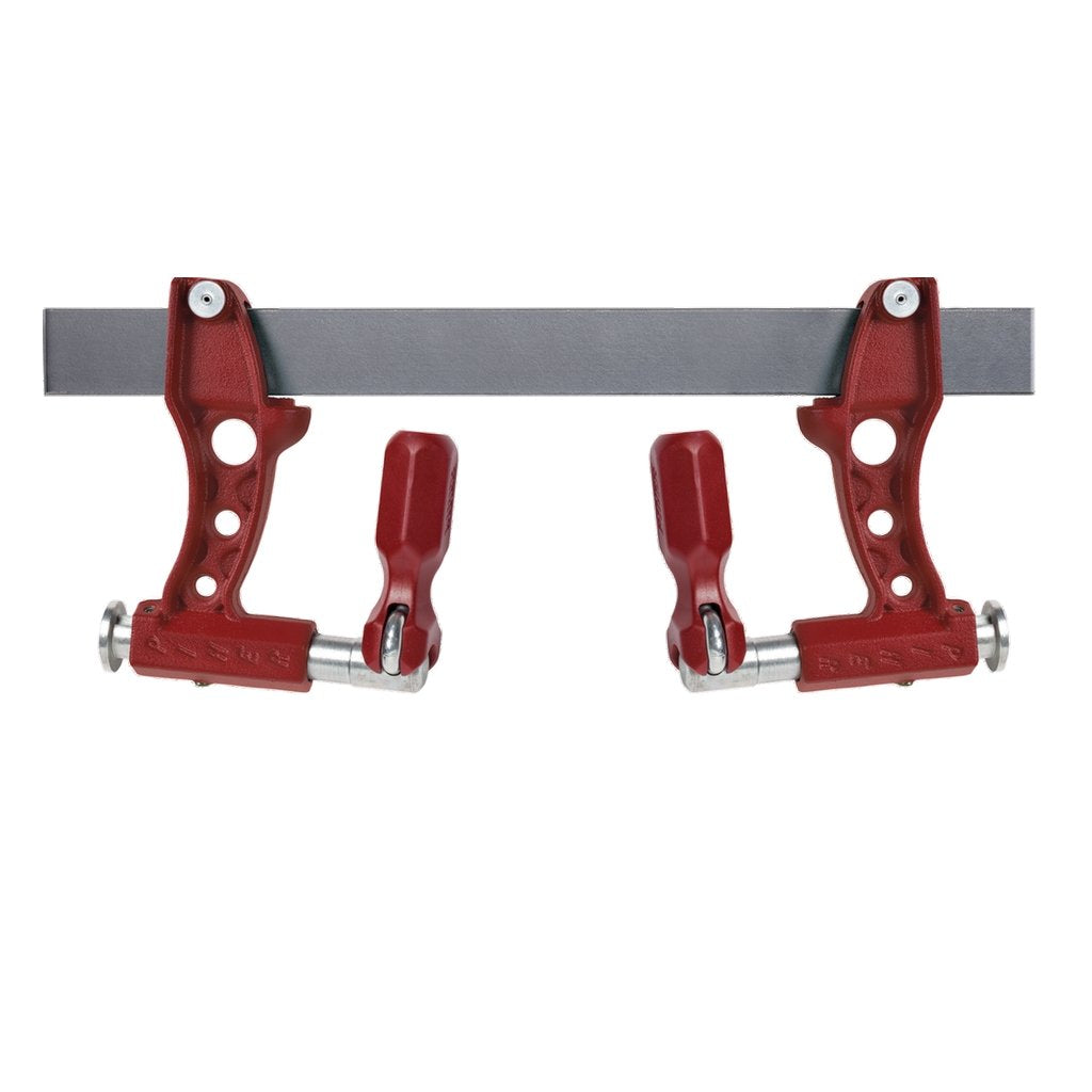 PIHER umkehrbare Hochleistungs-Schraubzwinge MAXI F 40cm 40 cm Umkehrbar, 40 cm Umkehrbar