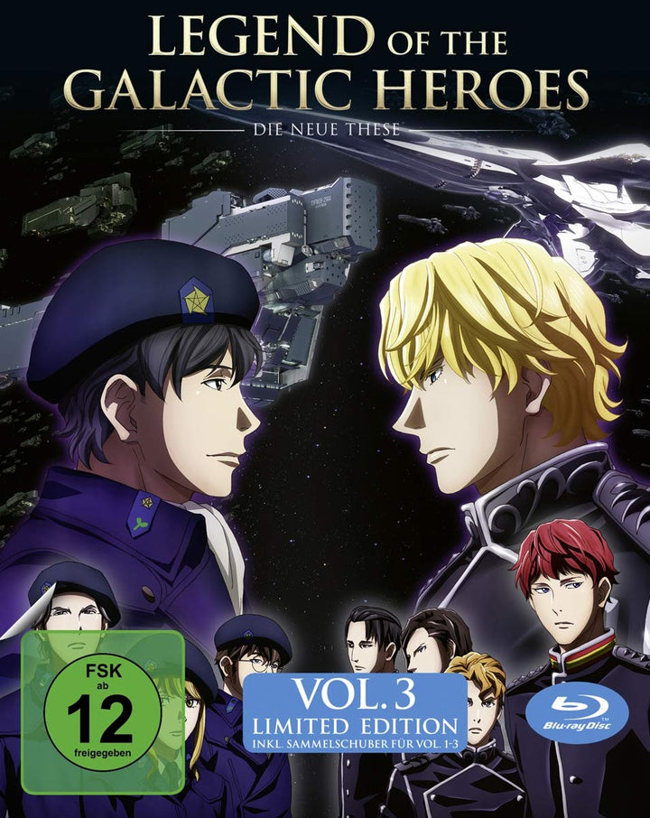 Universum Film Legend of the Galactic Heroes: Die Neue These Vol.3 + Sammelschuber [Blu-ray] [Limite