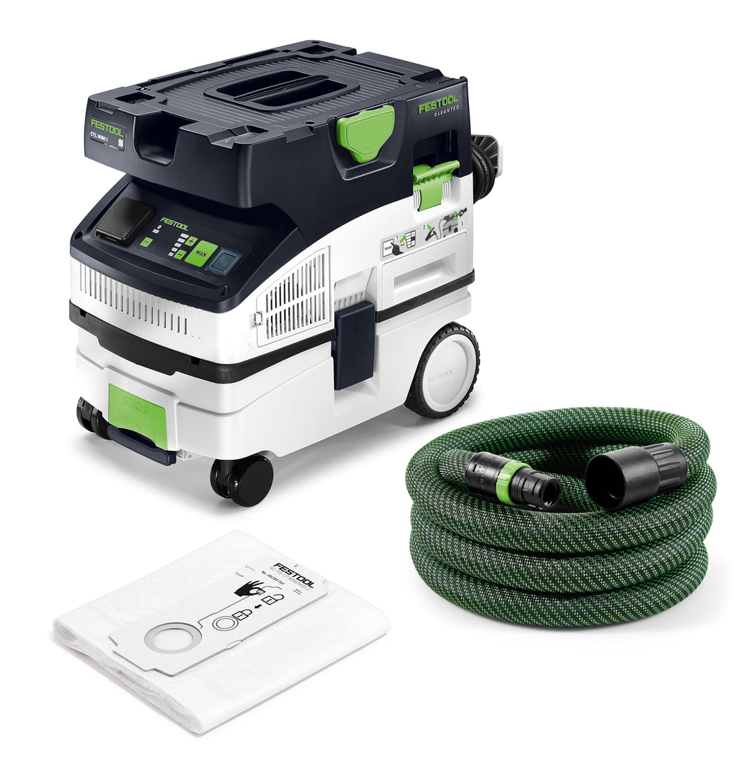 Festool Absaugmobil CLEANTEC CTL MINI I, 350 – 1200 W, 3700 l/min