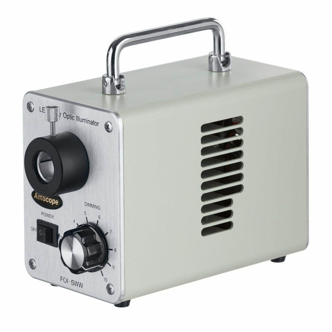 AmScope LED-50W 50W LED Cold Fiber Optic Illuminator