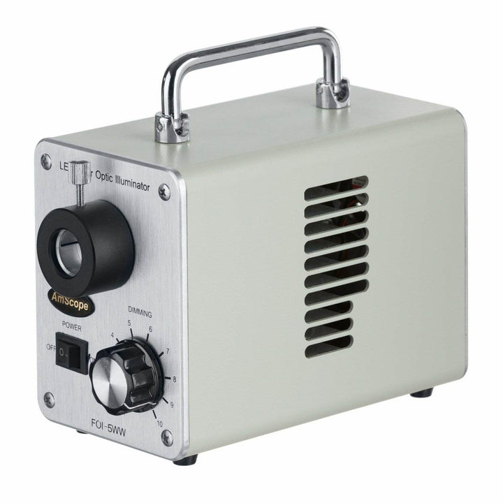 AmScope LED-50W 50W LED Cold Fiber Optic Illuminator