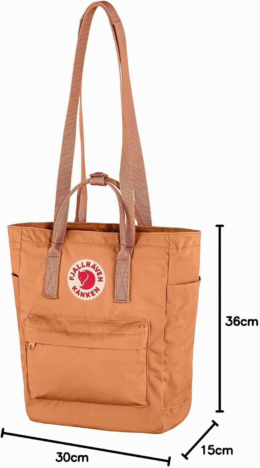 Fjällräven Unisex Erwachsene Rucksack Kanken Totepack Desert Brown (Braun) Einheitsgrösse Einfarbig,