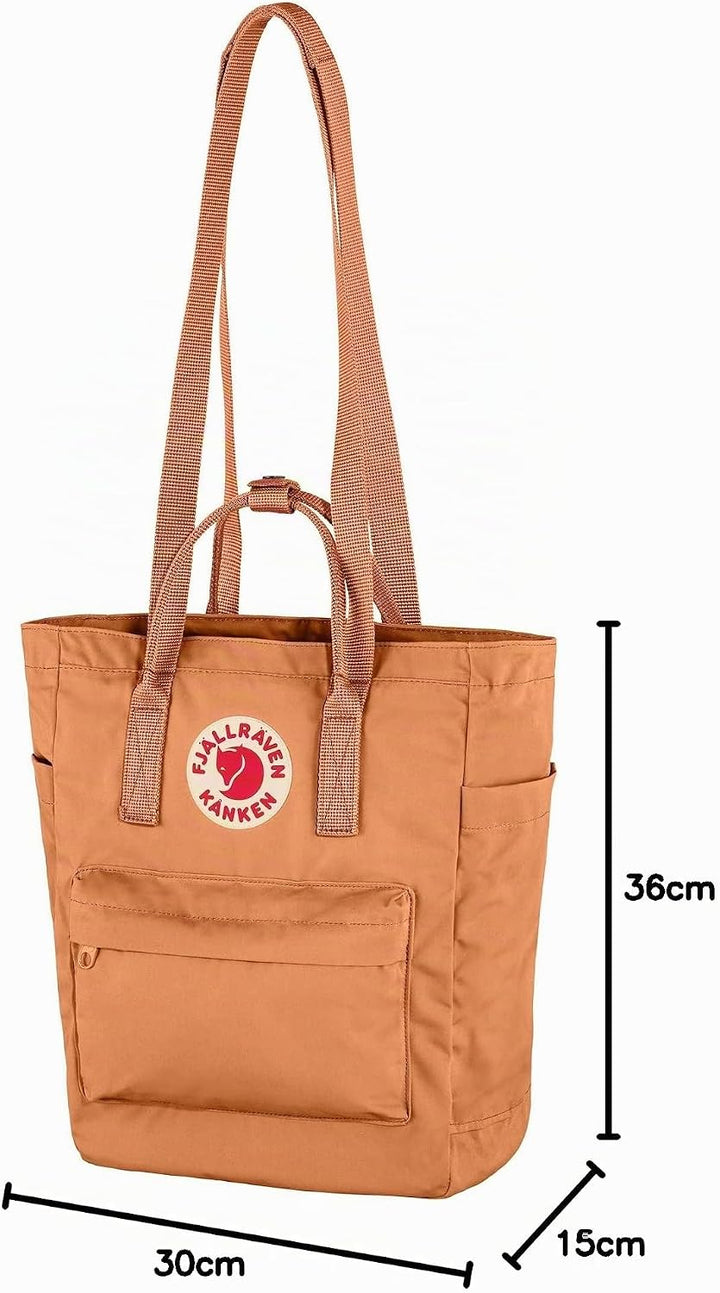 Fjällräven Unisex Erwachsene Rucksack Kanken Totepack Desert Brown (Braun) Einheitsgrösse Einfarbig,
