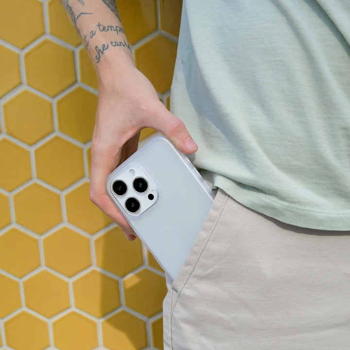 smartish iPhone 15 Pro Max Slim Case – Gripmunk – [leicht + schützend] dünne Griff-Hülle mit Fallsch