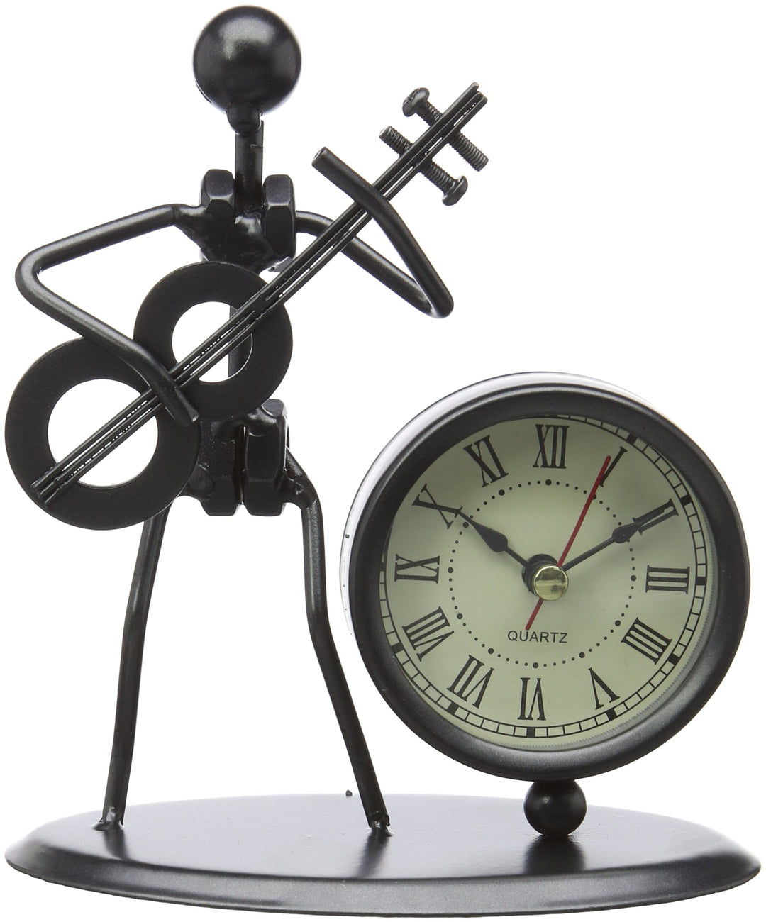 Gewa 980712 Skulptur mit Uhr Bassgitarre, Bassgitarre