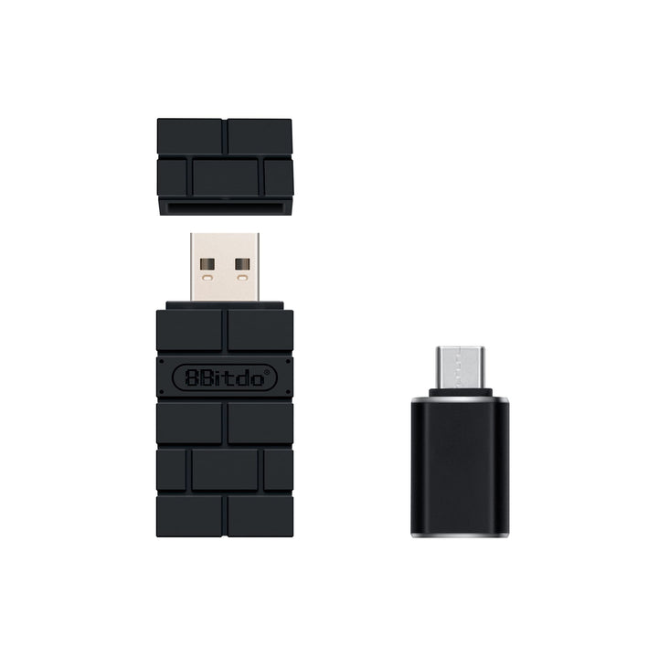 Mcbazel Wireless 8 Bit USB Adapter 2 with OTG Adapter Accessory Compatible with OLED Switch/NS Switc