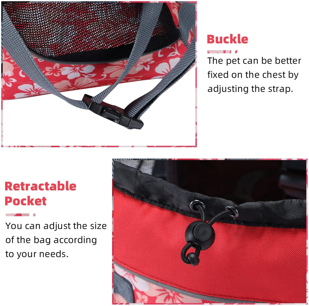 Cinf Pet Backpack KatzenRucksack for Small Dogs Cats Puppy Carrier Backpack Front Bag Tragetasche Hu