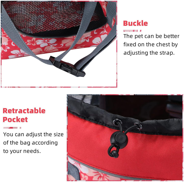 Cinf Pet Backpack KatzenRucksack for Small Dogs Cats Puppy Carrier Backpack Front Bag Tragetasche Hu