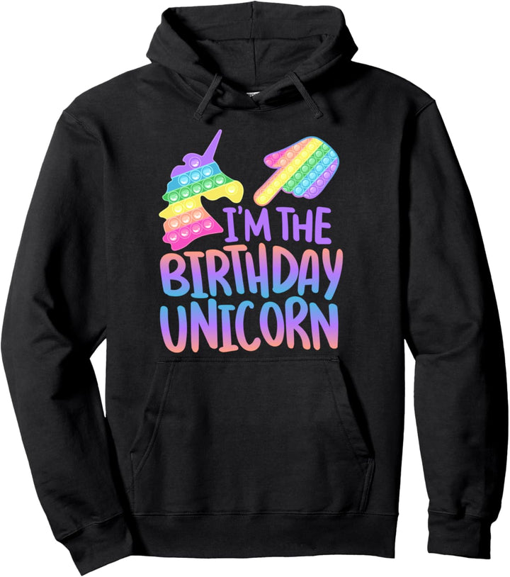Pop It Geburtstagskind Fidget Pullover Hoodie