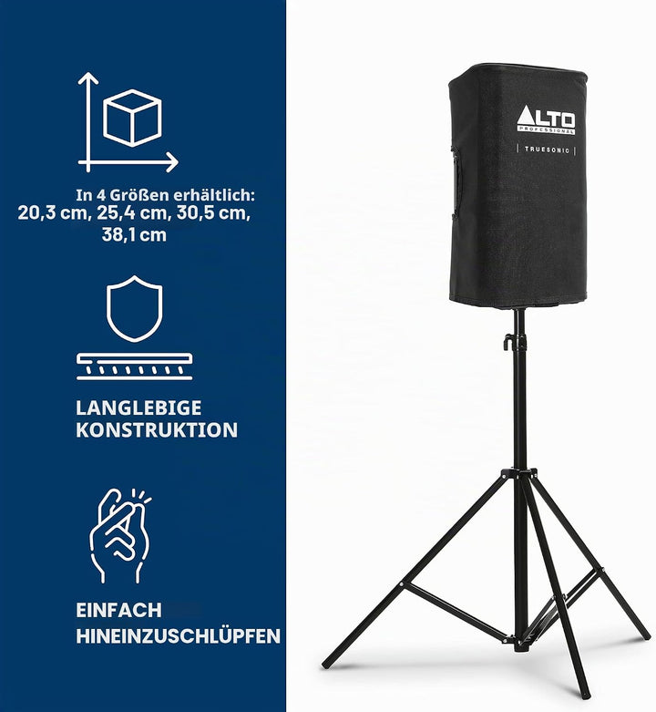 Alto Professional TS408 Cover – Langlebige Schutzhülle für TS408 aktiven PA-Lautsprecher, TS408