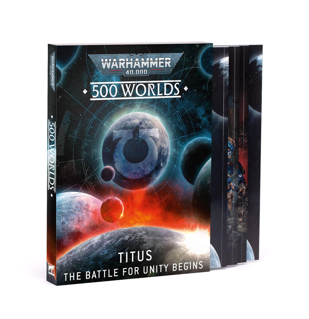Games Workshop - Warhammer 40.000:500 Worlds: Titus - Der Kampf um die Einheit beginnt Erzählungs-Er
