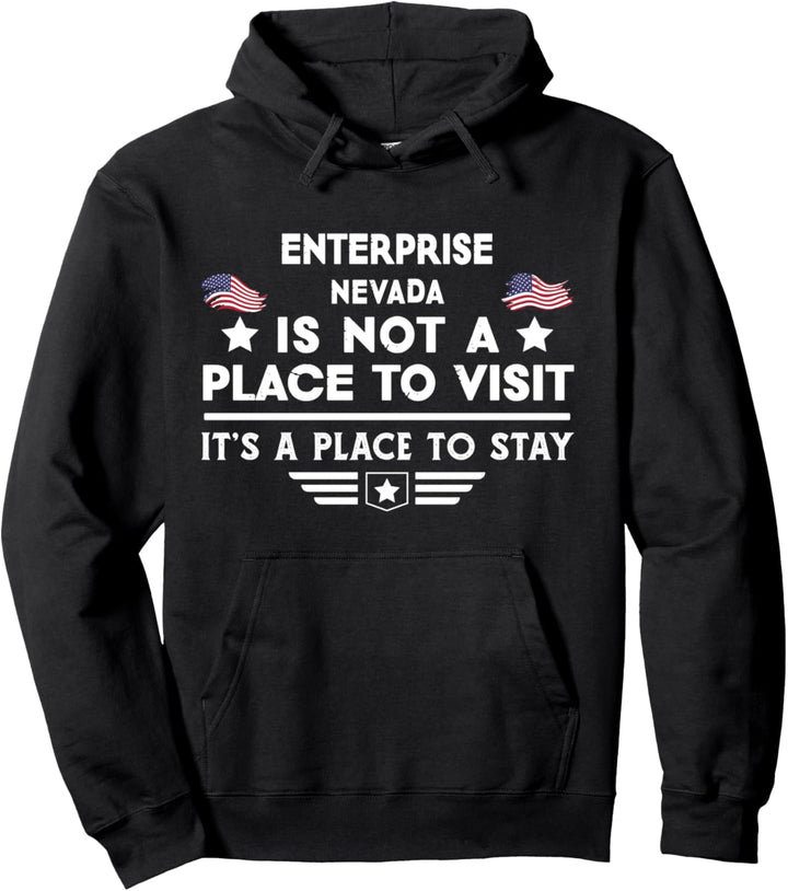 Enterprise Nevada Ort zum Besuchen Bleiben USA City Pullover Hoodie