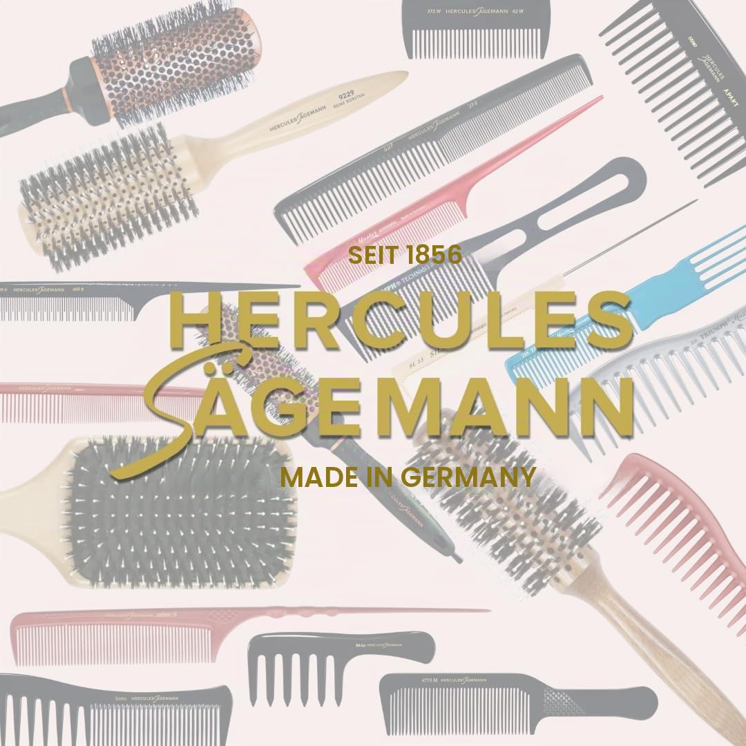 Hercules Sägemann s Zauberbürste Scalp Brush in ROSA - entwirren ohne Ziepen (8203) Large natur, Lar