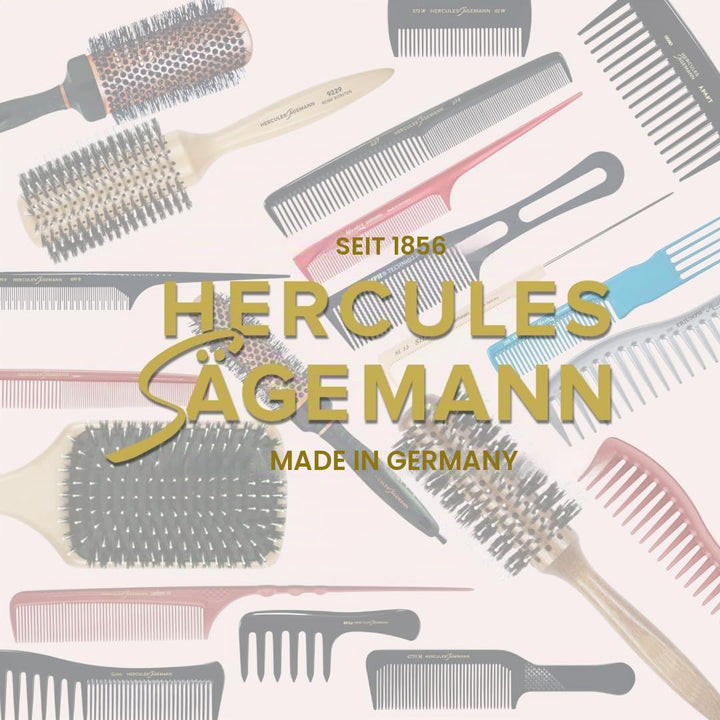 Hercules Sägemann s Zauberbürste Scalp Brush in ROSA - entwirren ohne Ziepen (8203) Large natur, Lar