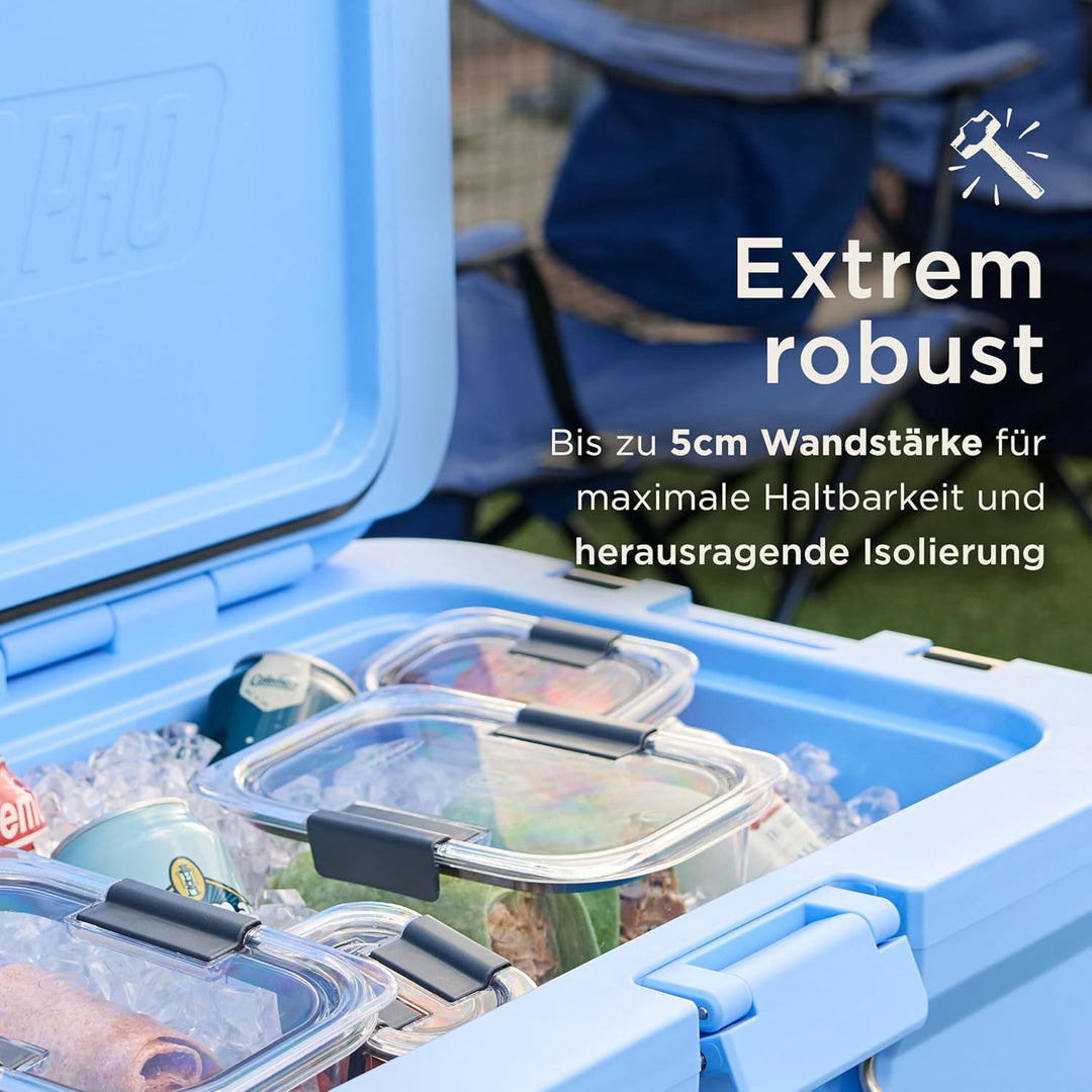 Coleman PRO Hochleistungs-Kühlbox | 24L - 52L Fassungsvermögen | Hält EIS bis zu 5 Tage lang | Volls