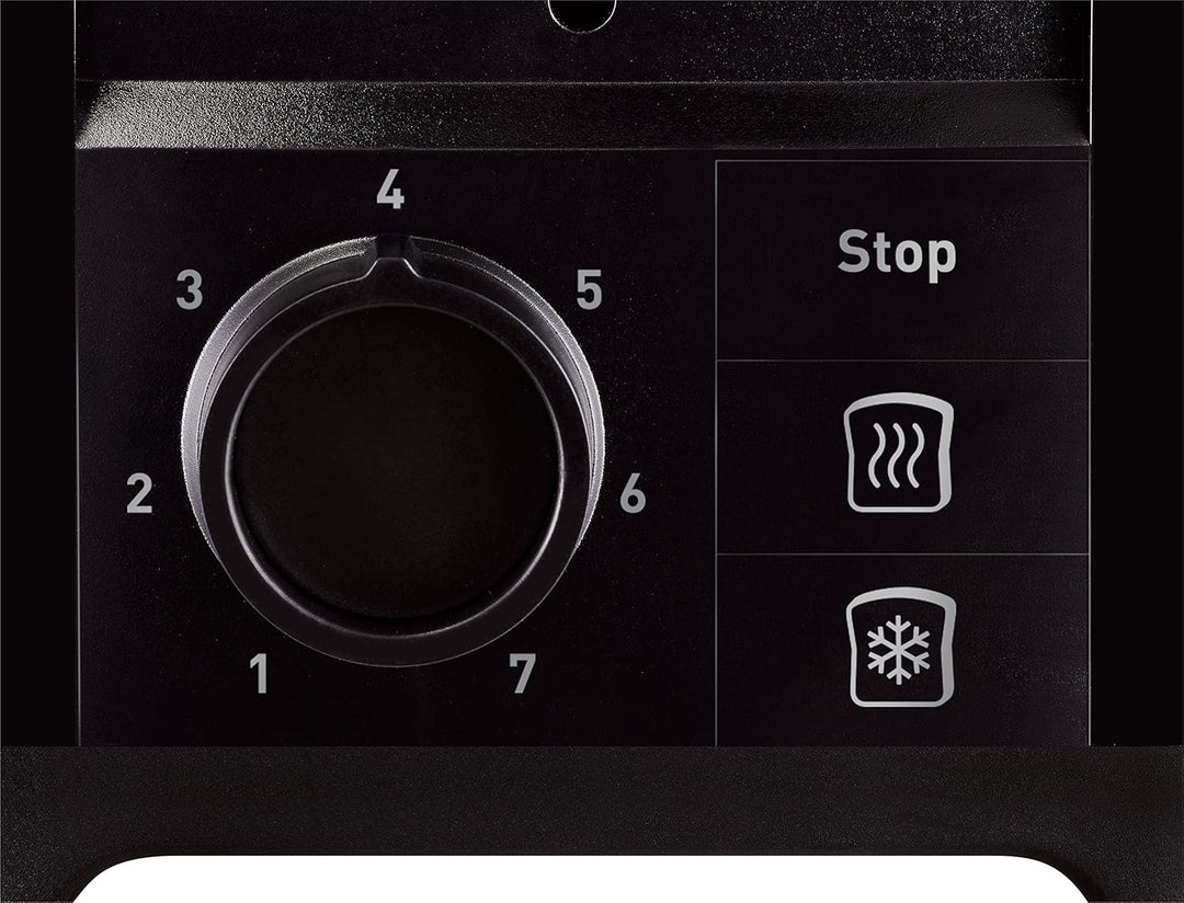 Tefal Uno TT1408 Scheibentoaster, 7 Bräunungsstufen (800 Watt) schwarz