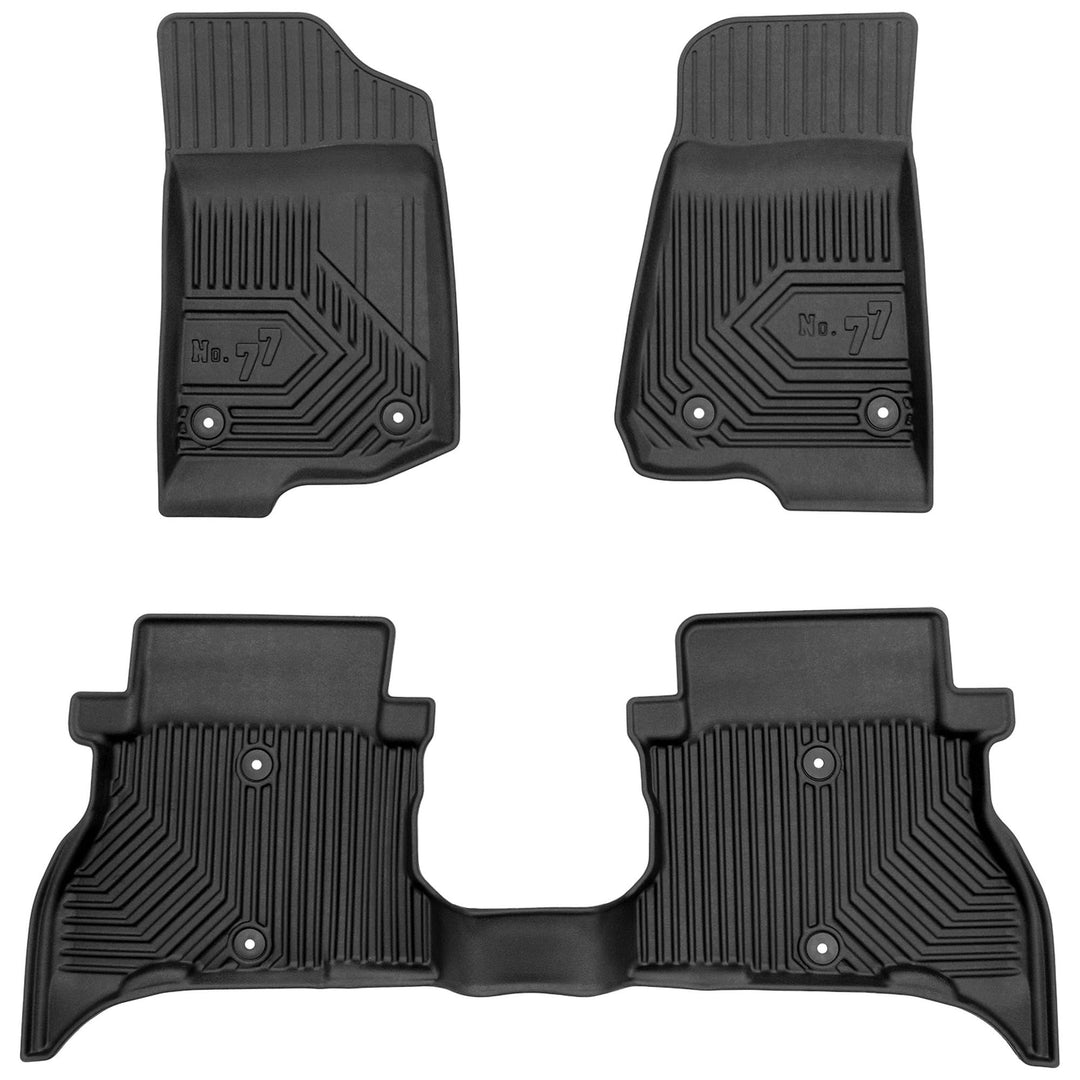 SMK Gummimatten auto fussmatten Satz für Jeep Wrangler 4xe ab 2021 Erleben Sie einen neuen Standard