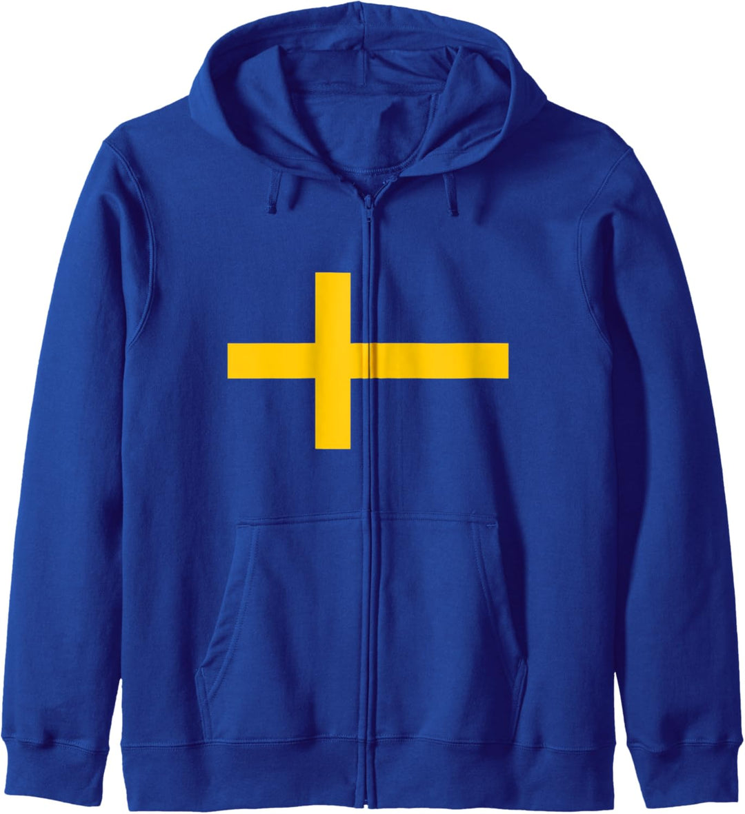 Schweden-Staatsflagge schwedisches Nordic Cross Swede Gift Kapuzenjacke