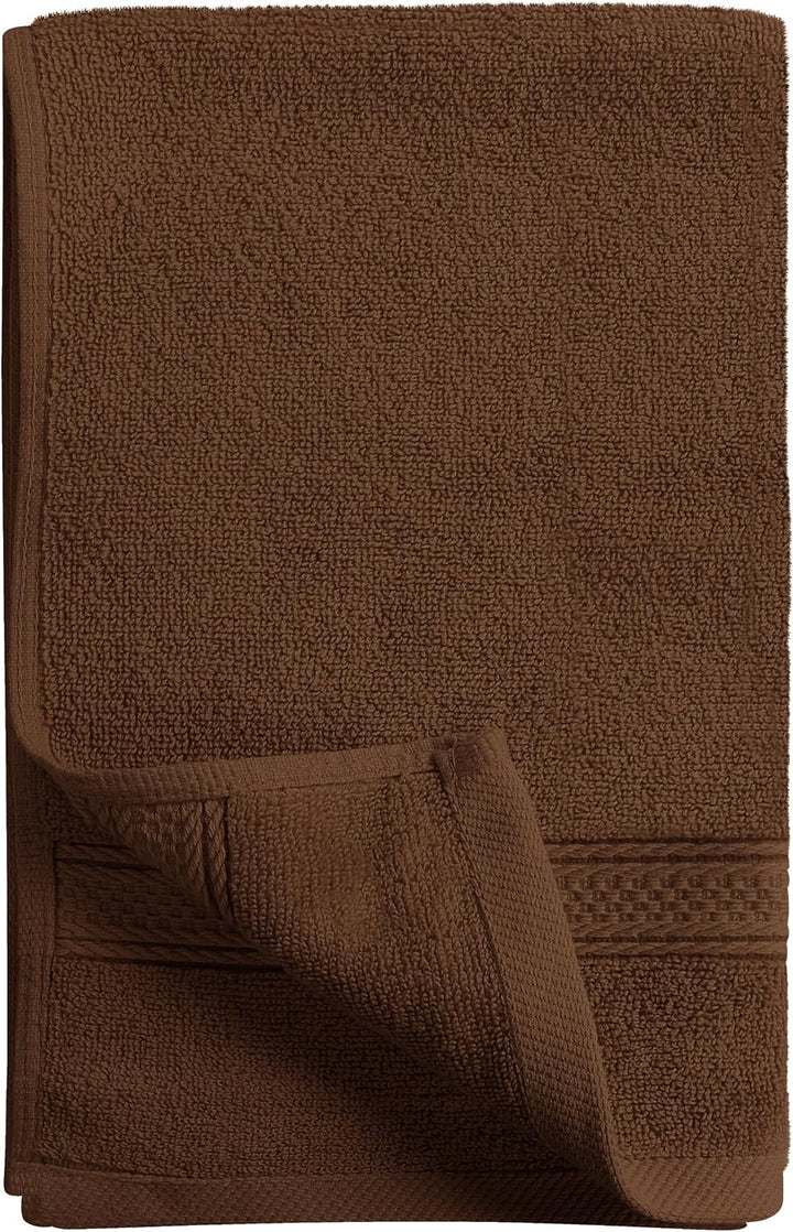 Utopia Towels Handtücher, Baumwolle, 600 g/m², 6 Stück Braun, Braun