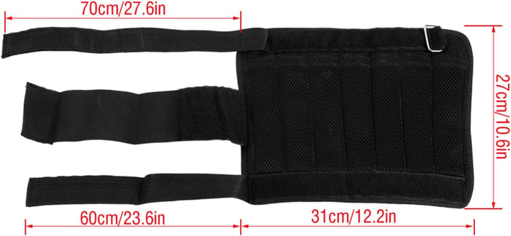 Yosoo Knöchelgewichte, Knöchelbeingewichte, Verstellbarer Gewichtsgurt Für Fitness, Bewegung, Gehen,