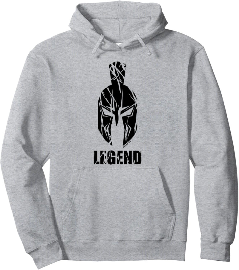 Gladiator Helm Legend Spartaner Helm | Beast ON weisses Pullover Hoodie