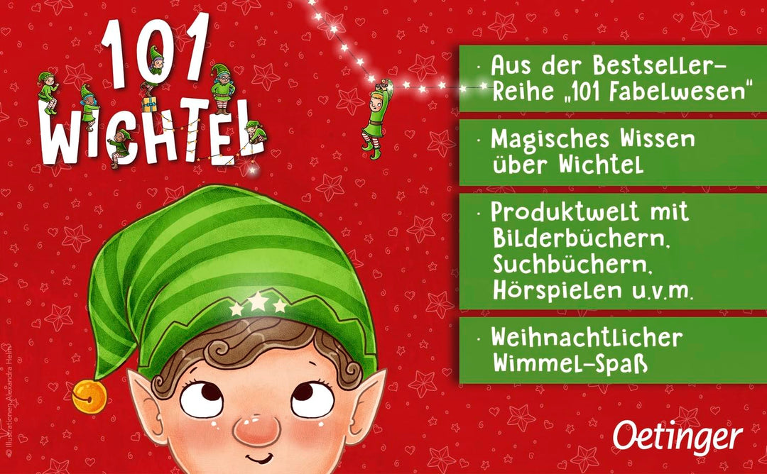 Wichteltür-Adventskalender. 101 Wichtel ziehen ein: Adventskalender ab 4 Jahren mit Wichteltür, 24 B