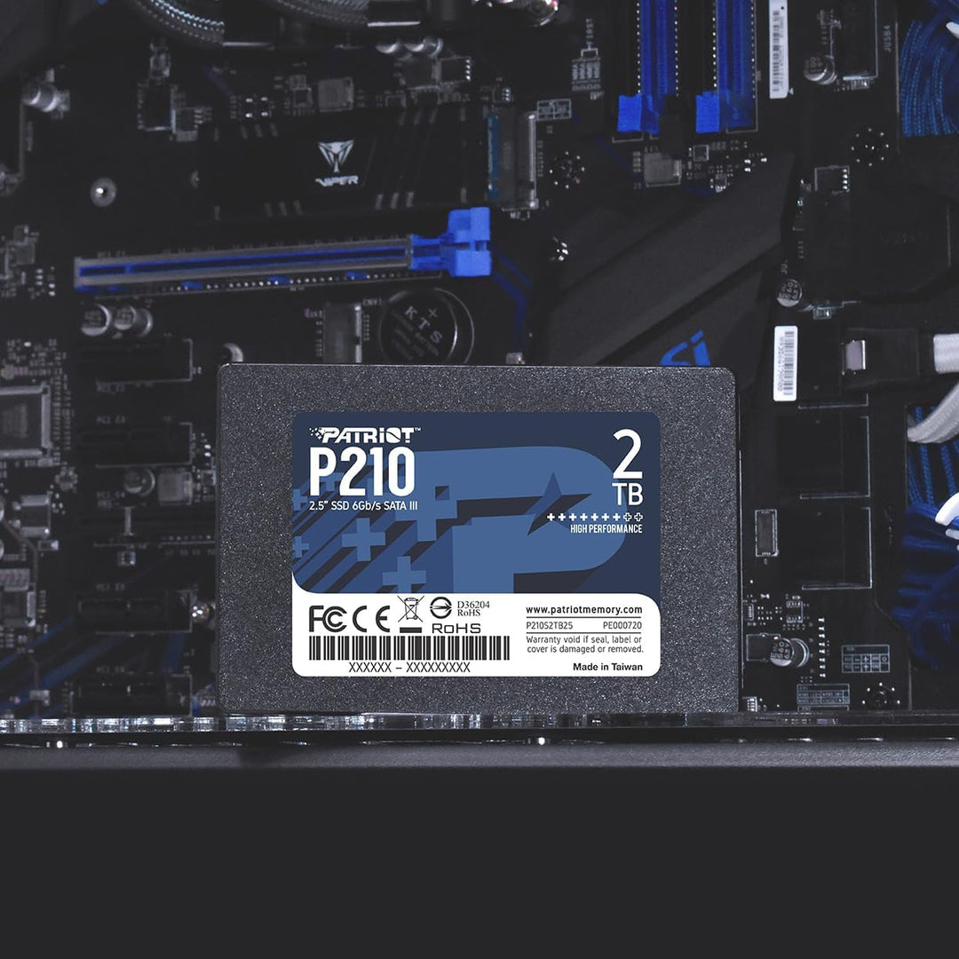 Patriot P210 Interne Solid State Drive 2TB SSD SATA 3 2,5 Zoll, 2TB