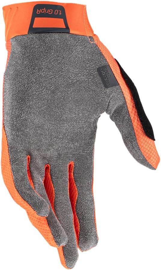 Leatt Men's MTB 1.0 Gloves Gripr L Flame, L Flame