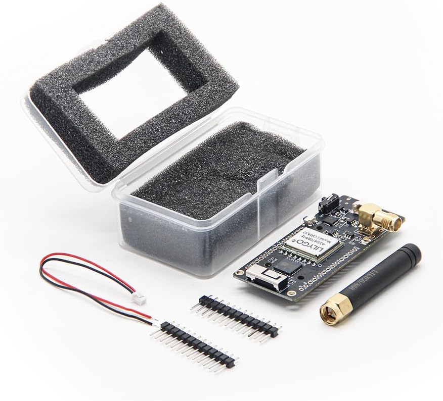 LILYGO TTGO Lora OLED 0,96 Zoll SD-Karte WiFi BLE Entwicklungsplatine ESP-32 Paxcounter Modul SMA Me