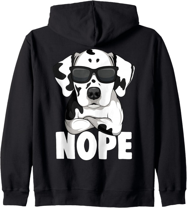 Dalmatiner Hunde Frauchen Herrchen Kapuzenjacke